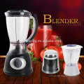 3 In 1 Best Quality Electric Multi-function Blender With 1.5L Plastic Jar With Chopper And Grinder